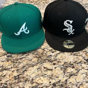 New Era used hats size